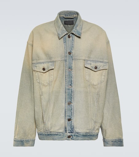 Balenciaga blue jean jacket new arrivals