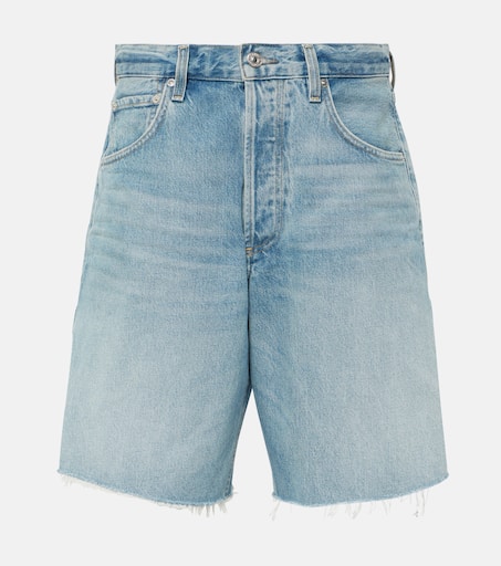 ショートパンツ CITIZEN OF HUMANITY Women Shorts  Burmudas 2069B 1136 ATLA Brynn Drawstring Short in Midnight Sky – Citizens of Humanity