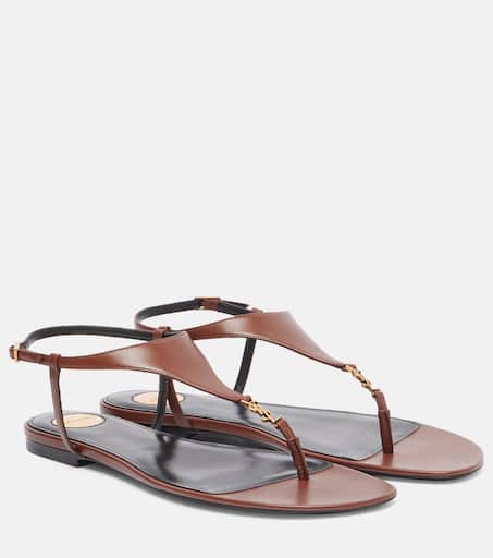 【SAINT LAURENT】T Strap Flat Sandals/追跡可能/全国送料無料 P01080589.jpg