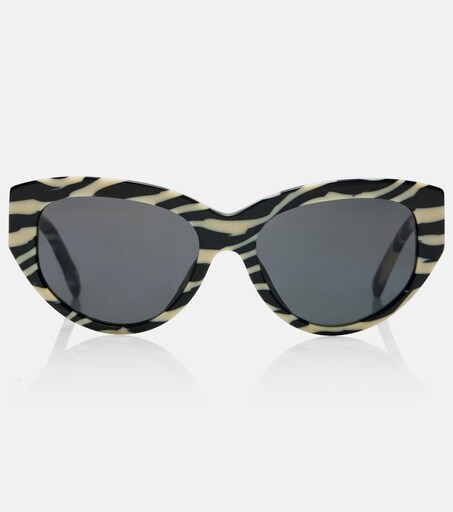 Lunettes De Soleil Dolce & Gabbana DG 2238H - Œil De Chat Filigrane Perle - Noir - Neuf Avec étiquettes