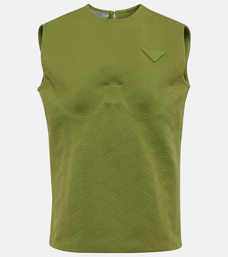 ベスト・ジレ Prada Pastel Green Cashmere Vest Prada Pastel Green Cashmere Vest | italist