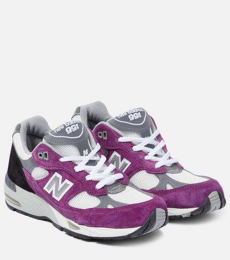 Made In UK 991v1 sneakers in purple New Balance Mytheresa