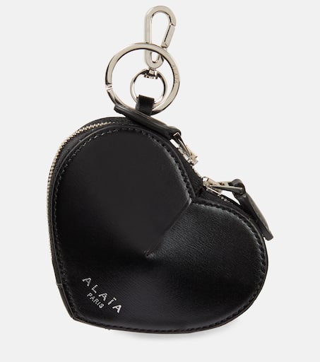 【ALAIA】Le Coeur ミニパース Le Cœur Mini leather coin purse in black - Alaia | Mytheresa