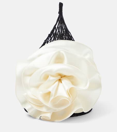 ショルダーバッグ・ポシェット (Magda Butrym)Devana Small floral-applique shoulder bag P00900801.jpg