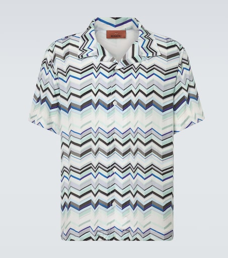 Missoni Zigzag bowling shirt