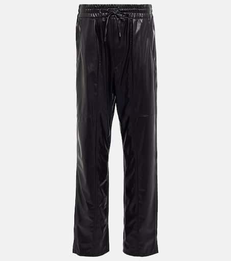 【送料&関税込】Marant Atoile Bolena Faux Leather Trousers Etoile Isabel Marant Bolena Faux Leather Joggers - ShopStyle