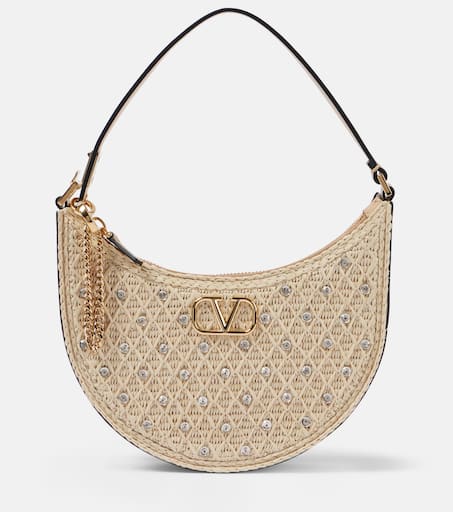 ショルダーバッグ・ポシェット VALENTINO TOP-TONE CANVAS VLOGO SIGNATURE SHOULDER BAG Top-tone canvas VLogo Signature shoulder bag – G&B