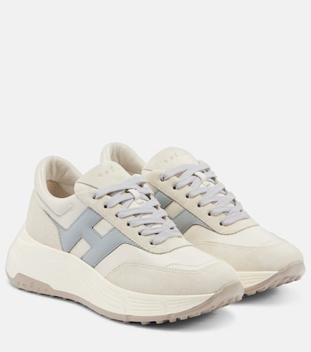 【送料&関税込】Hogan Interactive Grey Suede Sneakers Sneakers Hogan Cool GREY for Man HXM6470FB60U3U10246R | Hogan