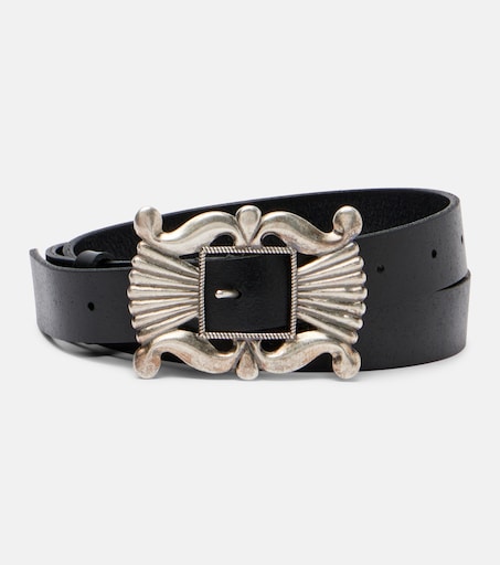 Polo Ralph Lauren Belt Womens M Suede Leather Rhinestone Western Black NFR Rodeo RODEO BELT - BLACK GOLD – Rails main image 2
