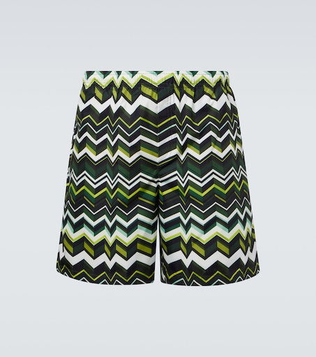 Missoni Zigzag swim trunks