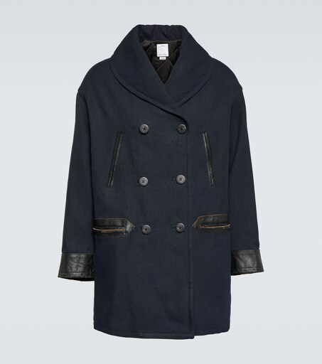 VISVIM FURLONG P.COAT NAVY VISVIM FURLONG P.COAT NAVY
