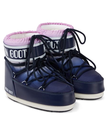 Icon Low snow boots in blue - Moon Boot Kids | Mytheresa