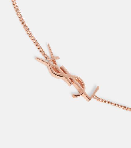 YSL logo chain bracelet in gold Saint Laurent Mytheresa