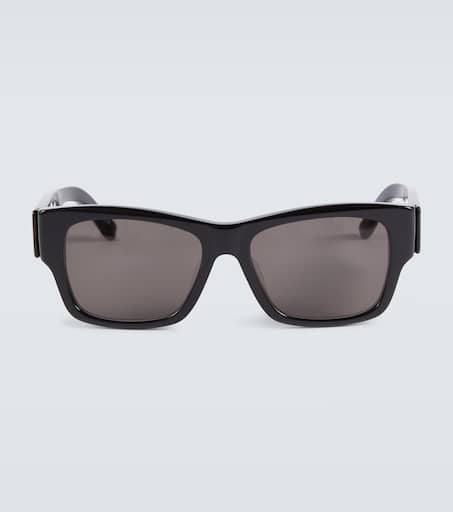 Rectangular sunglasses in black Balenciaga Mytheresa
