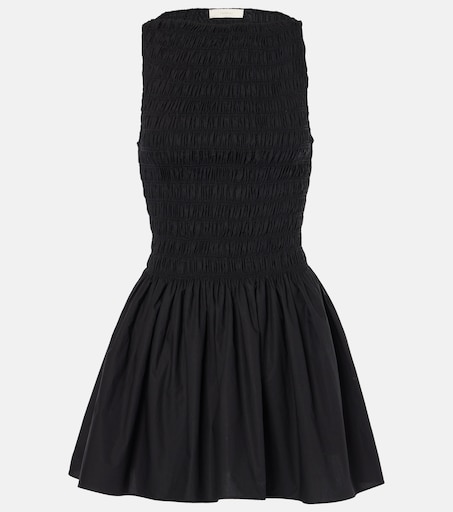 slim fit dress slacks 1940s Black & White Gothic Fit Flare Midi Dress main image 1