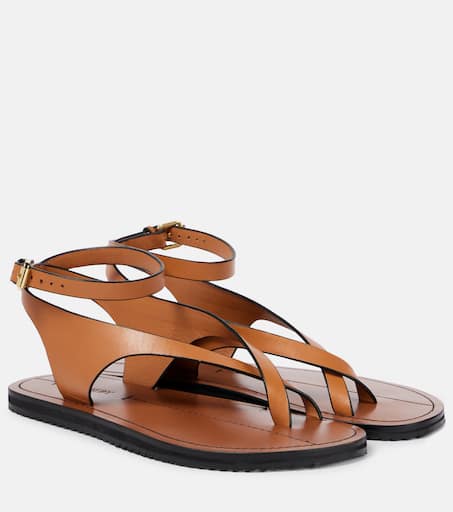 シューズ・サンダルその他 A.EMERY Woman Flat sandals Brown 242261 DEEPTAN A.Emery Flat Sandals for Women | Mytheresa