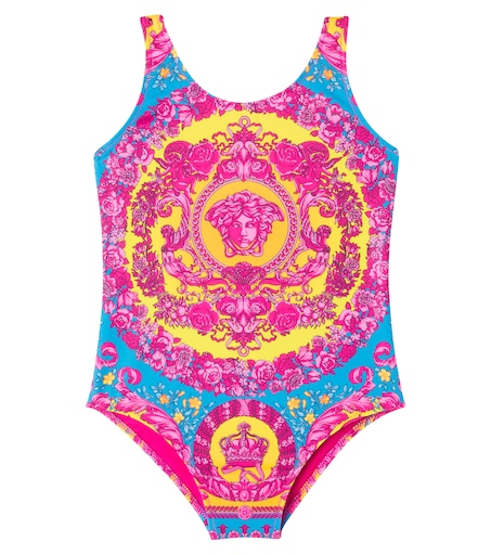 Barocco swimsuit in multicoloured - Versace Kids | Mytheresa