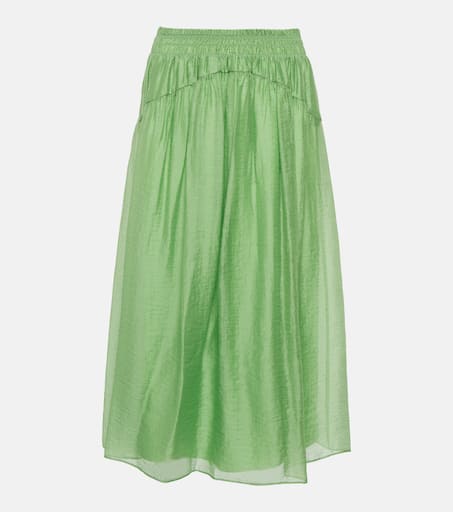 Vince elastic waist slip skirt on sale