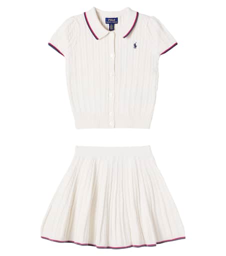 【POLO RALPH LAUREN】Mid Skirts ホワイト Polo Ralph Lauren pleated skort in white | ASOS