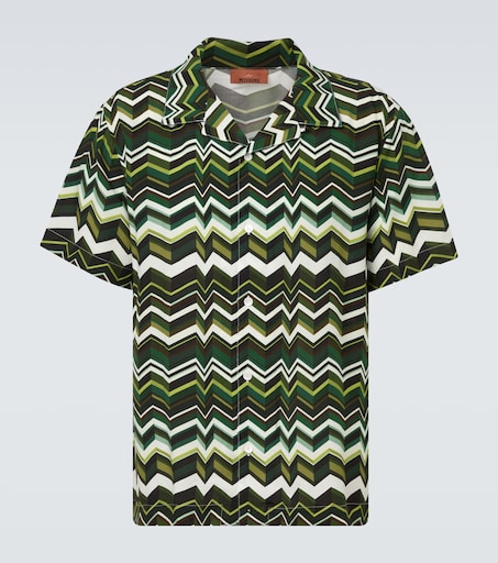 Missoni Zigzag bowling shirt