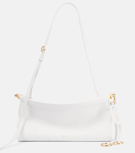 Le Click East West Small shoulder bag in white - Alaia