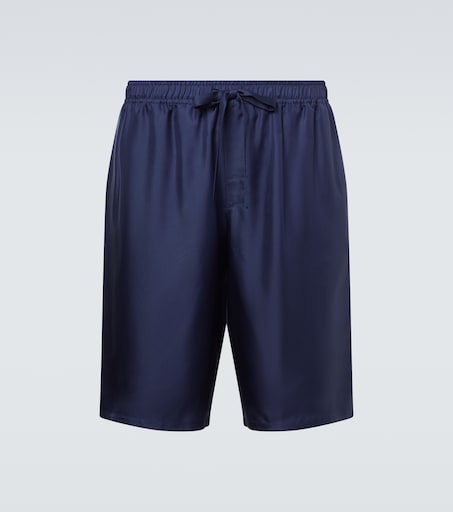 Dolce & Gabbana Silk satin bermuda shorts