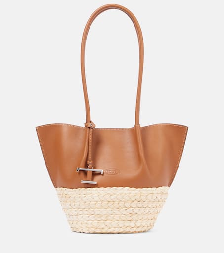Woman グレー トッズ Di バッグ フォリオ レザー バッグ