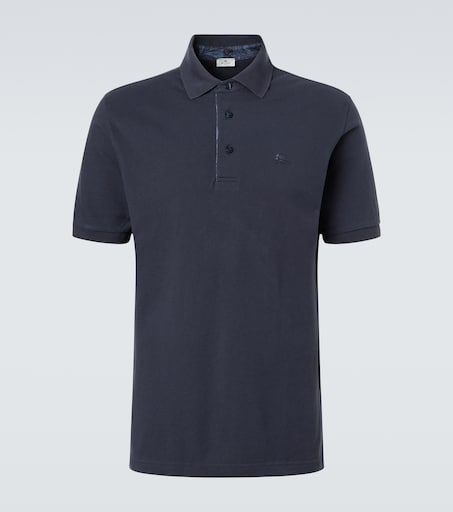 Etro Pegaso cotton polo shirt