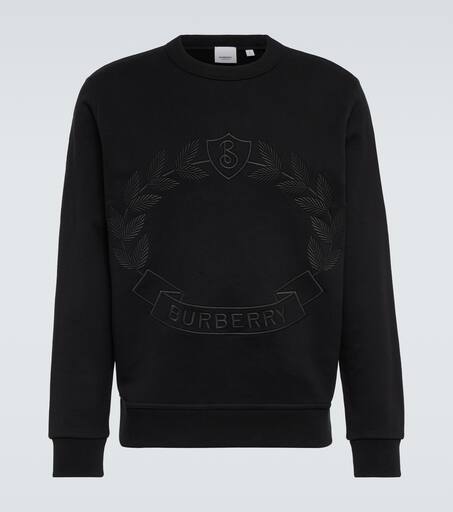 Burberry crewneck black clearance