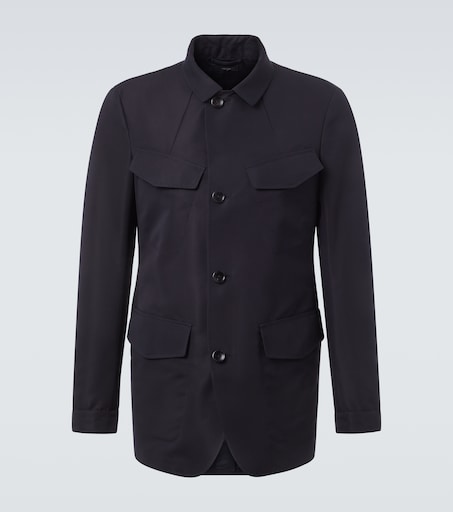 Tom Ford Cotton-blend field jacket