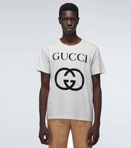 Maglietta discount bianca gucci