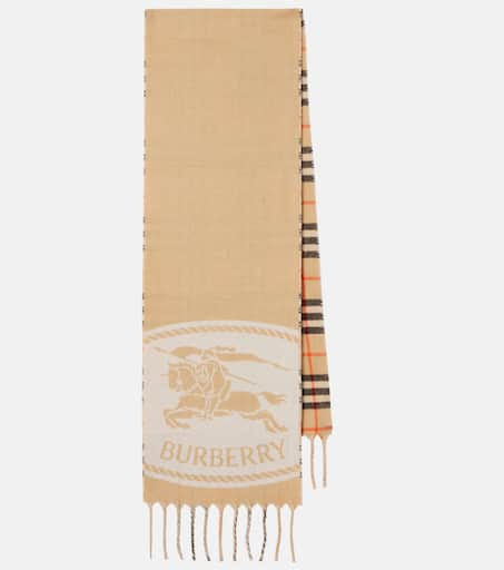 スカーフ BURBERRY Woman Scarf Earth 8105913 BURBERRY: Scarf woman - Earth | Burberry scarf 8105913
