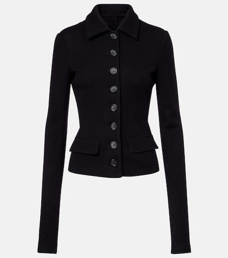 Virgin wool jacket in black - Dolce Gabbana | Mytheresa