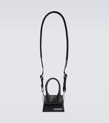 バッグ JACQUEMUS LE CHIQUITO HOMME / BLK Le Chiquito Homme leather bag in black - Jacquemus | Mytheresa