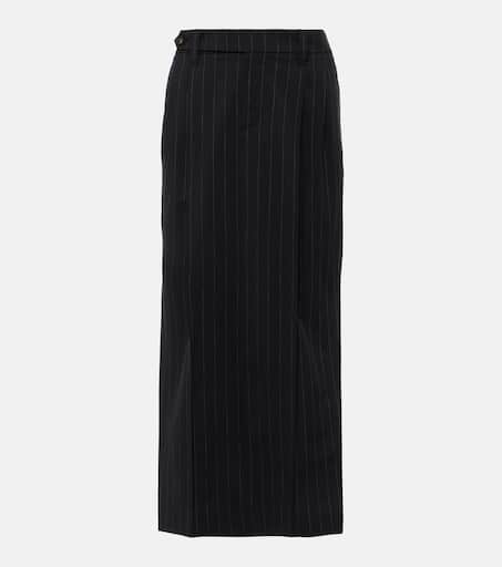 【送料&関税込】Brunello Cucinelli Black Cotton Skirt P00950913.jpg