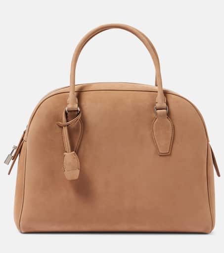 India 12.00 suede tote bag in brown The Row Mytheresa