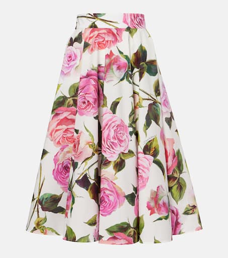 スカート DOLCE & GABBANA ANEMONI PRINT COTTON MIDI SKIRT P01009474.jpg