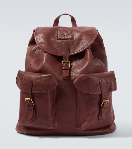 Leather backpack in brown - Polo Ralph Lauren | Mytheresa display picture 3