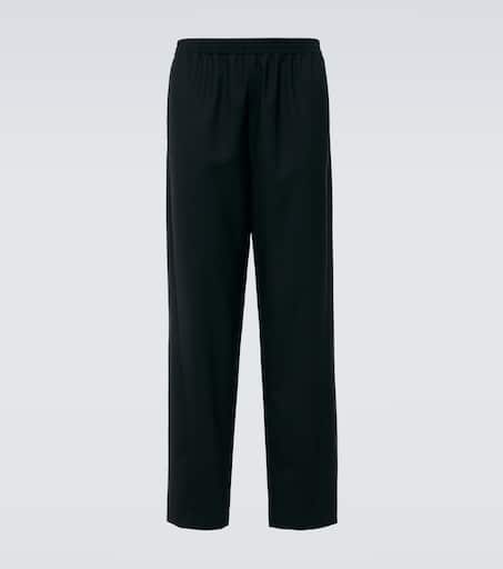 パンツ THE ROW DRAWSTRING WOOL TROUSERS THE ROW ザロウ Dandy Wide-Leg Drawstring Pants イージー