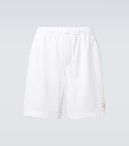 Cotton jersey shorts in white - Brunello Cucinelli | Mytheresa
