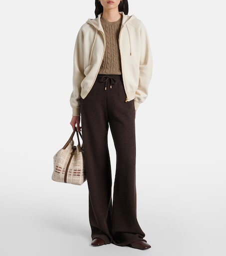 LOROPIANA 비에라 코튼 실크 캐시미어 후디