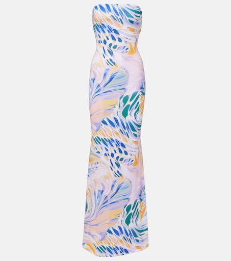 Elodie printed maxi dress in multicoloured - Alexandra Miro | Mytheresa