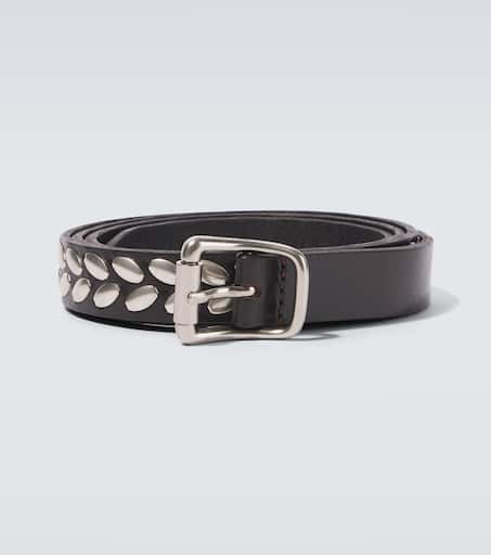 Lemaire Black Studded Belt – BlackSkinny