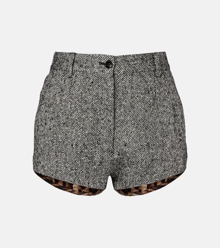ショートパンツ DOLCE  GABBANA Women Shorts  Burmudas 34292205 FTC9RT HS5S Rose-print cotton shorts in Print for Women | Dolce&Gabbana® US