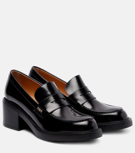 ハーリップトゥ MMedallion Heel Loafer black 38 ハーリップトゥ MMedallion Heel Loafer black 38 black】Trois