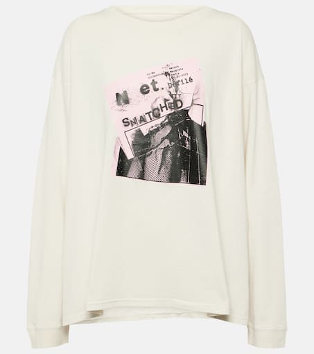 Cotton jersey T-shirt in white - Maison Margiela | Mytheresa