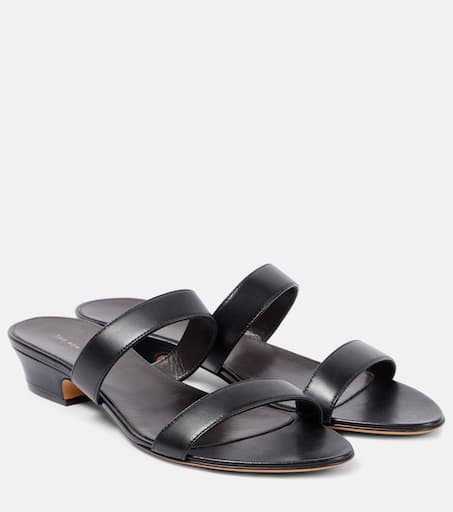 【送料&関税込】The Row Awar Sandals THE ROW Awar leather sandals | NET-A-PORTER