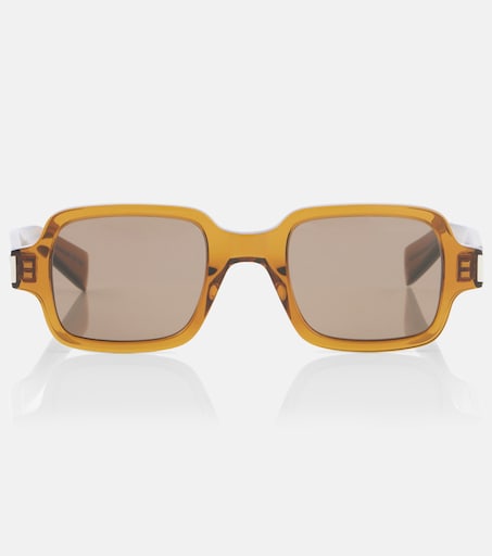 SL 720 square sunglasses in brown - Saint Laurent | Mytheresa