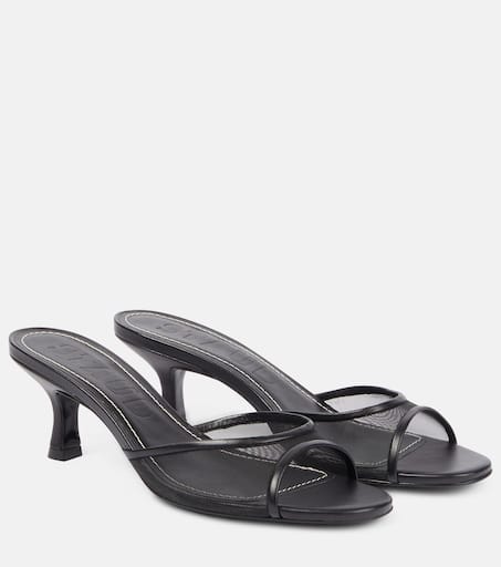 【関税込み】Staud ブラック Brigitte ミュール BRIGITTE MULE BLACK WOVEN