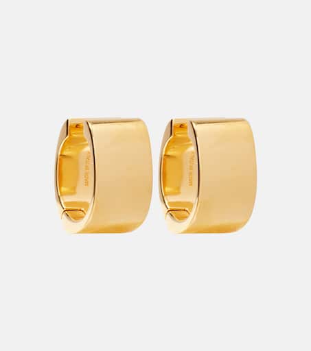 ピアス Toteme Signature hoop earrings Signature hoops ecru/gold – TOTEME